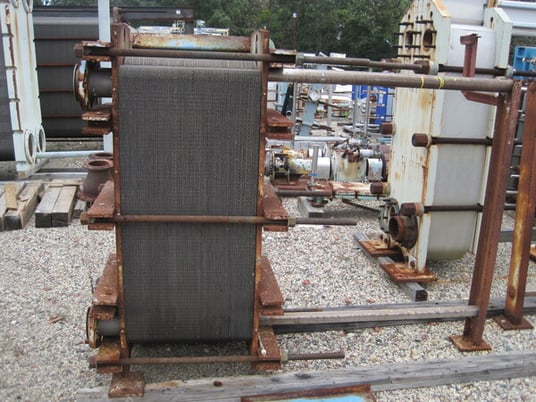 700 sq.ft. Tranter Superchanger UX-216-HP-176, titanium plate heat exchanger, 80 psi @ 200&deg;F - Image 3