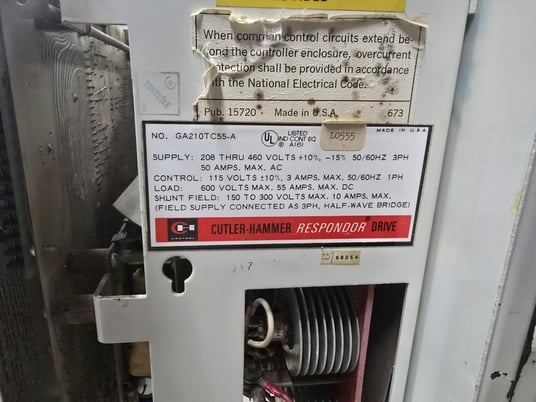 2" Rheotec, extruder, 24:1 L/D ratio, 20 HP DC motor, 4 barrel zones, air cooled, 2 die zones, Fr.259AT - Image 9