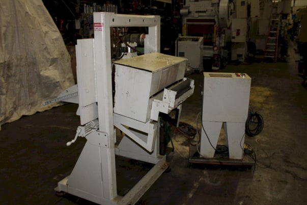 24" x .078" Rowe, servo feeder, pilot release, jogging pendant cascade rolls, stock lubricator - Image 10