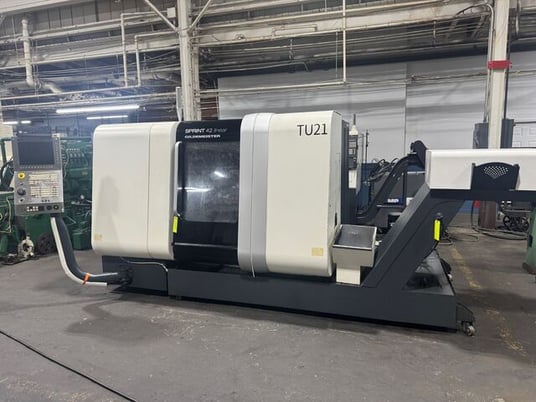 DMG, Gildemeister #Sprint-42-Linear, CNC automatic screw machine, 4-Axis, 6000 RPM, 2001 - Image 1