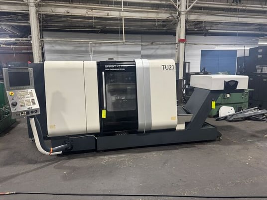 DMG, Gildemeister #Sprint-42-Linear, CNC automatic screw machine, 4-Axis, 6000 RPM, 2001 - Image 2