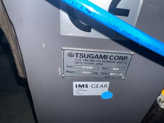 Tsugami #BH38, 7-Axis, Swiss type CNC automatic horizontal lathe, 1.5"bar, 15 HP, 6000 RPM - Image 7