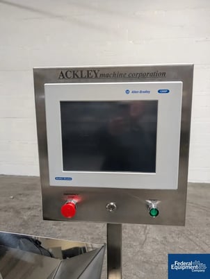 Ackley #VIP, Single Lane Tablet Printer, 230 V., hopper, AB PLC controls, 2013 - Image 6