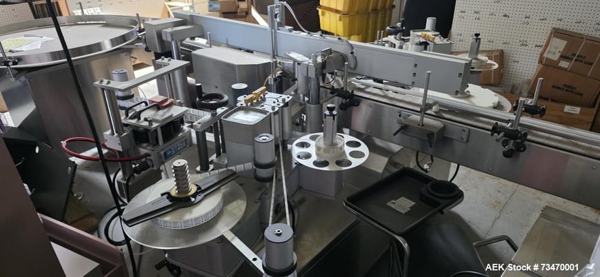 Capmatic, Bottling Line for Nail Polish, Capper, Filler, Labeler, Stainless Steel, Allen Bradley Controls - Image 4