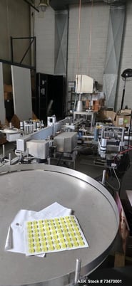 Capmatic, Bottling Line for Nail Polish, Capper, Filler, Labeler, Stainless Steel, Allen Bradley Controls - Image 8