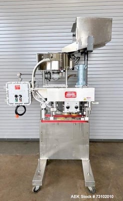 Kaps-All #E, explosion proof Screw Capper, C-frame, 4 quill, up to 74mm caps, sngl grip stabilizing, 120 V. - Image 1