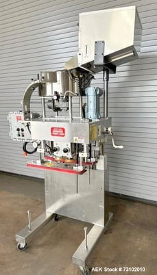 Kaps-All #E, explosion proof Screw Capper, C-frame, 4 quill, up to 74mm caps, sngl grip stabilizing, 120 V. - Image 2