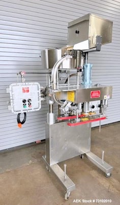 Kaps-All #E, explosion proof Screw Capper, C-frame, 4 quill, up to 74mm caps, sngl grip stabilizing, 120 V. - Image 3