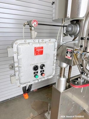 Kaps-All #E, explosion proof Screw Capper, C-frame, 4 quill, up to 74mm caps, sngl grip stabilizing, 120 V. - Image 8