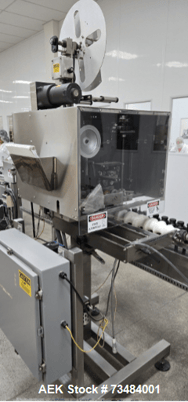 PDC #40-M, Tamper Evident Neck Band Applicator, w/ Heat Tunnel, Stainless Steel, 80 CPM, 3/8"-3" diameter x - Image 2