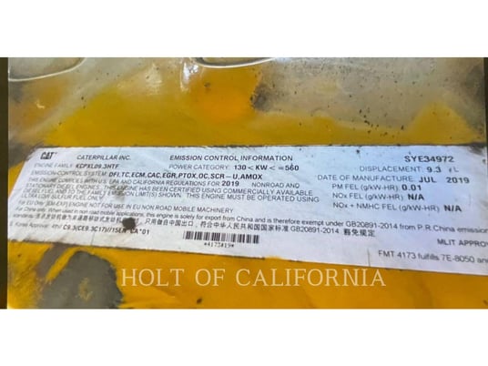 Cat 972M, Wheel Loader, 1084 hours, S/N: LSJ02664, 2019 - Image 8