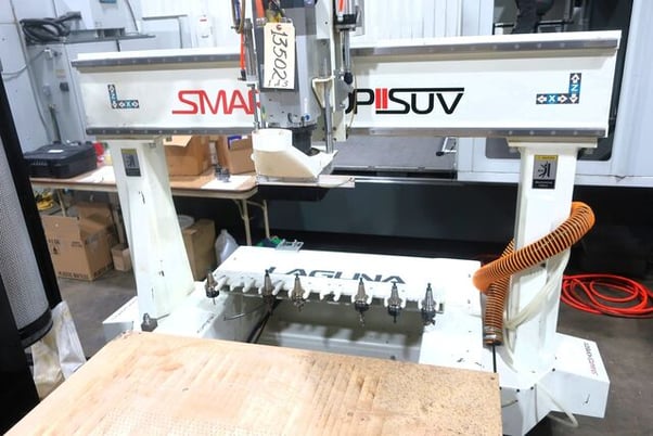 Laguna #SmartShop-II SUV (souped up version), CNC router w/extended Z & aggregrate head, 2011 - Image 3