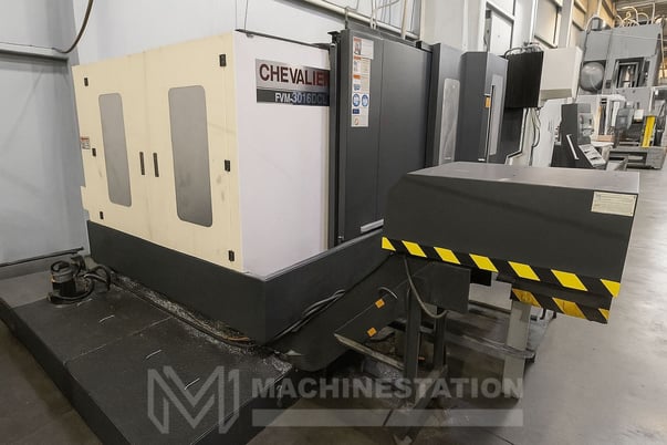 Chevalier #FVM-3016DCL, CNC bridge mill, 32 automatic tool changer, 122" X Travel, 59" Y Travel, 30.7" Z, 6k - Image 2