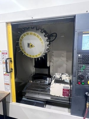 Fanuc #Robodrill-Alpha-D21LiB5, CNC drill & tap machining center, Fanuc 31iB5 iHMI Control, 27.55"X - Image 1