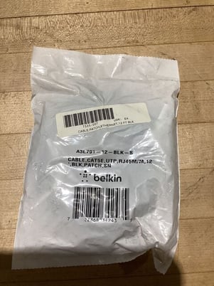BELKIN A3L791-12-BLK-S Cables NEW - Image 2