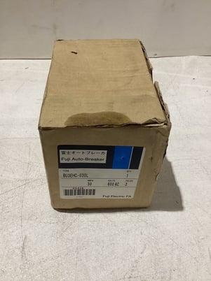 Fuji electric circuit breaker bu3ehc-030l new - Image 1