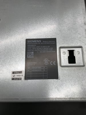 SIEMENS CU320-' 2-DP Sinamics Control Unit PROFIBUS USED - Image 6