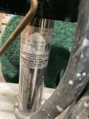 Powr-flite m171hd-3 floor scrubber/ polisher used - Image 7