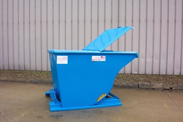 Marathon #HD-300, Heavy Duty Self-Dumping Forklift Hopper, 3 yd, unused - Image 4