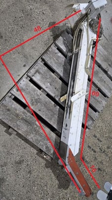 San-S Industry #TC-MU18-41+165/40, chip conveyor, 2019 - Image 3