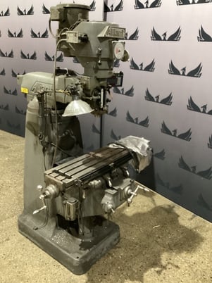 Alliant #42VC, vertical mill, 9" x42"table, 2 HP - Image 2