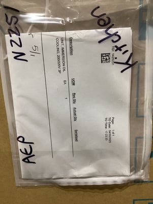 Welder cooling units, Daikin #AKJ909, new - Image 4