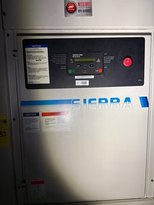 306 cfm, 125 psig, Ingersoll-Rand #Sierra-H75, Oil-Free Air Compressor, 75 HP, 230/460 V. - Image 2