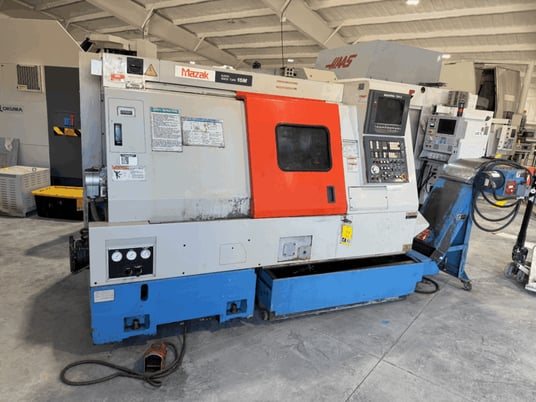 Mazak #SQT-15M, CNC lathe, 20" swing, 8" chuck, 2" bar, 11" turning diameter, live tooling - Image 2