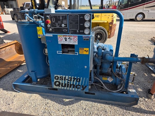 75 HP Quincy #QSI-370, screw compressor - Image 4