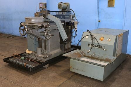 1" x 30" Eldorado #M75, Knee Type gun drill, 1 spindle, 2 HP, 1440-11740 RPM, F-18 high pressure coolant, 12" - Image 1