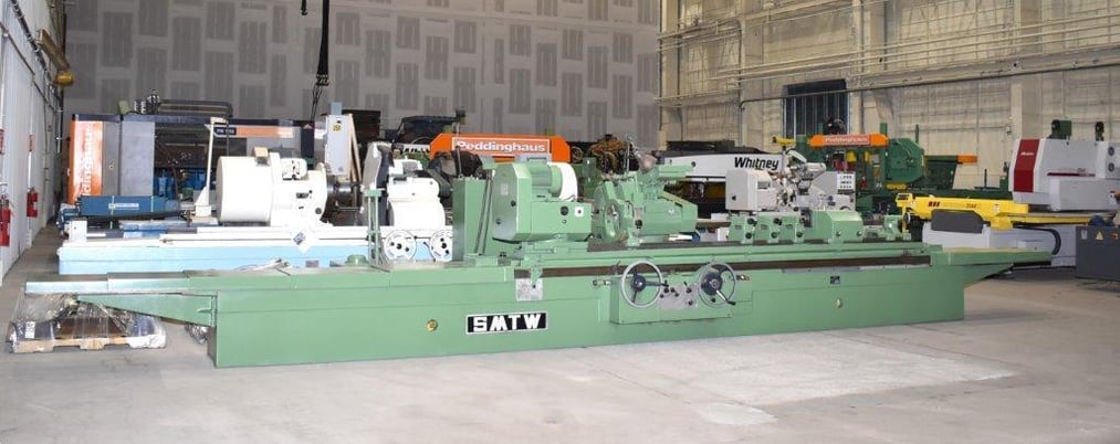 20" x 120" SMTW #M140B/3000, universal cylindrical grinder, 10 HP, 23-250 RPM, 20" x 3" x 12" wheel, internal - Image 1