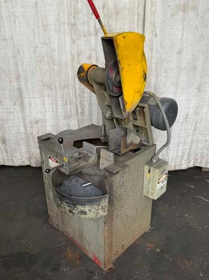 16" Everett #MIT-16, abrasive saw, manual slide vise - Image 1