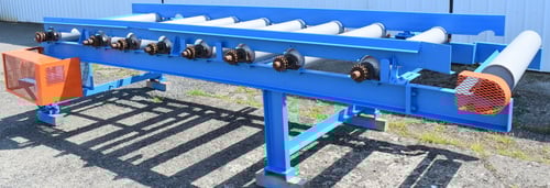 51" wide x 14' long, Powered roll case 14FT, 9 rolls, 51" x 6" diameter, chain drive power rolls - Image 7