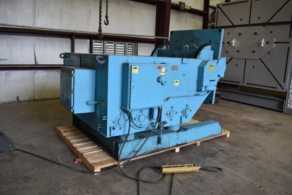 25000 lb. Aronson #GE-250, welding positioners, 60" x 60" table, geared elevation - Image 4