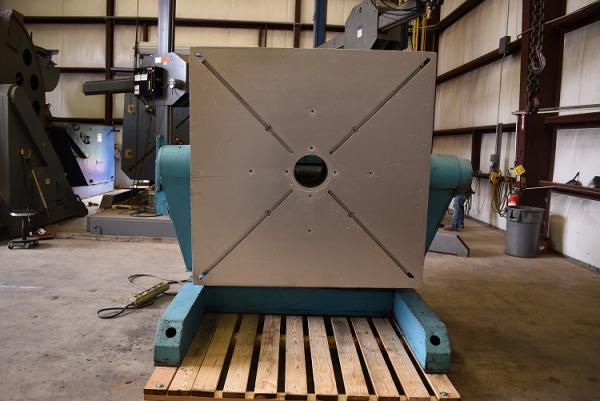 25000 lb. Aronson #GE-250, welding positioners, 60" x 60" table, geared elevation - Image 6
