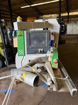 Biesse #Polymac-Akron-840, Edgebander with Pre-Mill, end trim, corner rounder, 230 VAC, 22 kw, 2007 - Image 4