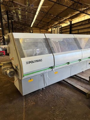 Biesse #Polymac-Akron-840, Edgebander with Pre-Mill, end trim, corner rounder, 230 VAC, 22 kw, 2007 - Image 5