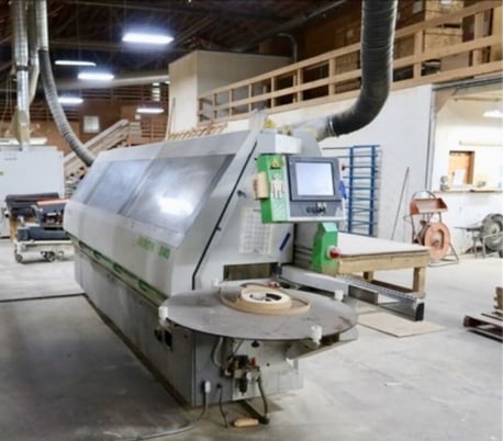Biesse #Polymac-Akron-840, Edgebander with Pre-Mill, end trim, corner rounder, 230 VAC, 22 kw, 2007 - Image 8