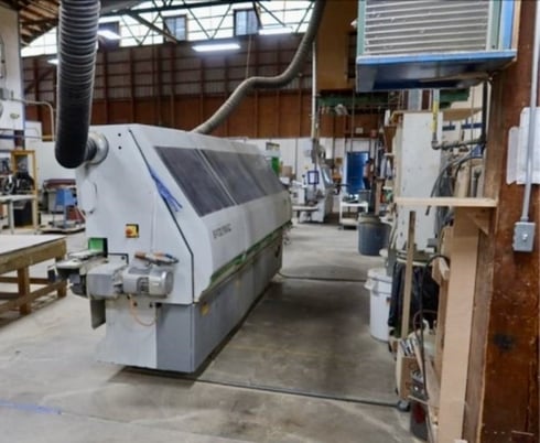 Biesse #Polymac-Akron-840, Edgebander with Pre-Mill, end trim, corner rounder, 230 VAC, 22 kw, 2007 - Image 9