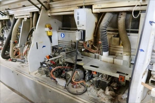 Biesse #Polymac-Akron-840, Edgebander with Pre-Mill, end trim, corner rounder, 230 VAC, 22 kw, 2007 - Image 10