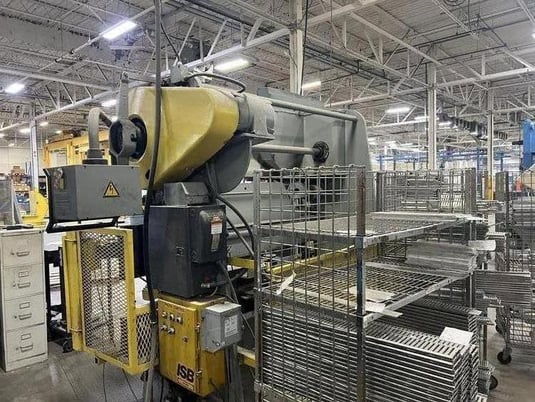 55 Ton, Dreis & Krump, mechanical press brake, 8' overall, 78" between housing, 3" stroke, 3" adj., 40 PSM - Image 2