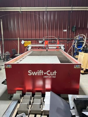Swift-Jet #Swift-Jet-Pro-5x10, CNC waterjet, 5' x 10' table, only 200 hours, 2023 - Image 2