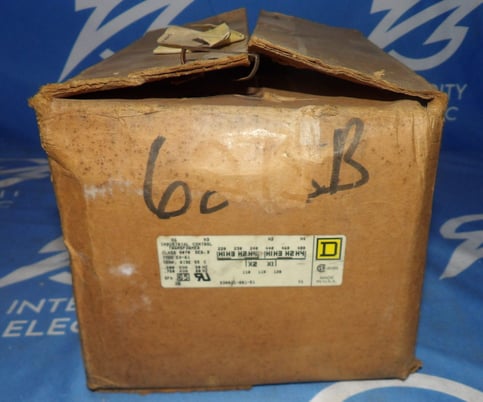 Square D 9070 E0-61 Series B, industrial transformer, .500-.750 KVA, 50/60 Hz - Image 3