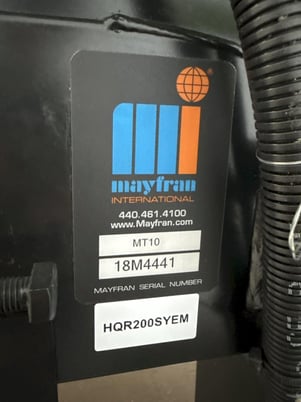 Mayfran #MT-10, chip conveyor - Image 7