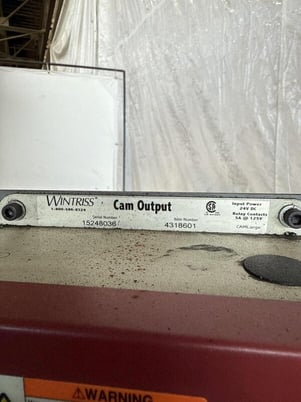 100 Ton, Minster #P2-100-48 Piece Maker, straight side double crank, 4" stroke, 20" Shut Height, 4" adj., 48" - Image 7