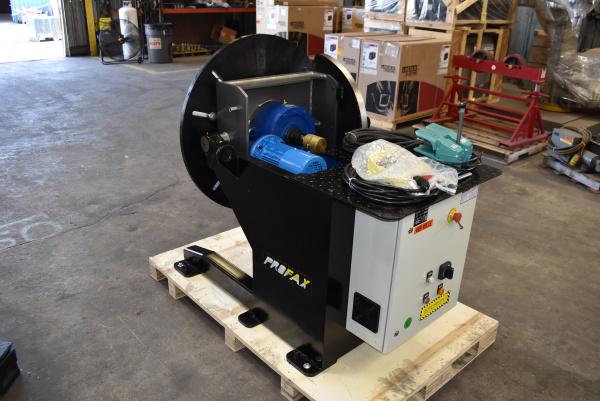2000 lb. Profax #WP2000-4, welding positioners, 25" WPC-25 chuck, new - Image 5