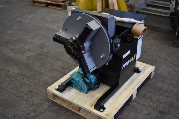 500 lb. Profax #WP-500, welding positioners, 22" WPG-22 gripper chuck, power tilt, new - Image 1