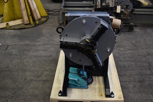 500 lb. Profax #WP-500, welding positioners, 22" WPG-22 gripper chuck, power tilt, new - Image 2