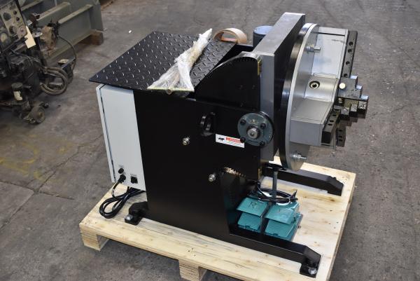 500 lb. Profax #WP-500, welding positioners, 22" WPG-22 gripper chuck, power tilt, new - Image 3