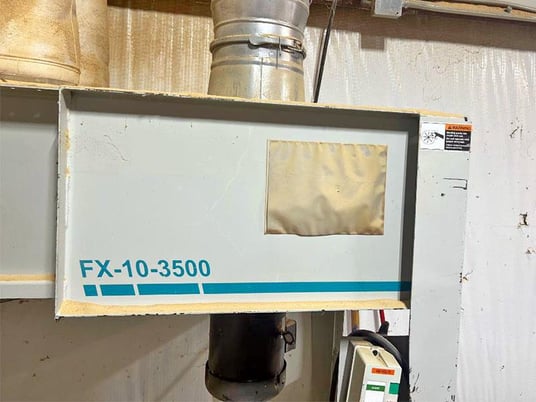 3500 cfm Aireworks #FX-10-3500, modular dust collection system, 250 sq.ft., 10 HP TEFC motor - Image 2